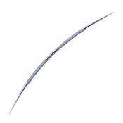 Ziegler Double Ended Lacrimal Dilator, Round And Knurled Handle With Polished Finish, Stainless Steel, Double Ended Dilator Probes With Gentle Curve, And Overall Length Of 5 1/4" (135mm) 